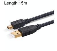 15m Mini 5 Pin to USB 2.0 Camera Extension Data Cable