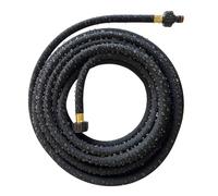 15m Tubo Perforato Perle Aqua-Drop 1/2" Tubo Innaffio Gocciolante Nero