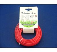 15m X 2,7mm Maehfaden " Quadrato " per Zip ZI-MOS125 Mobile Motorsense