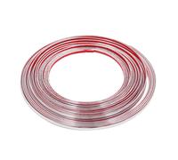 15m x 8mm Chrome stampaggio modanatura porta auto decorazione protezione