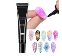 15ML Gel Scultura Unghie 3d, Colla Solida Unghie Gel Uv, Gel Estensione Finti Unghie Antiadesivi Intagliare, Sicuro E Non Ingiallimento, Per Le Donne,Date