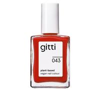 15ml gitti n. 043 Smalto per unghie rosso arancio