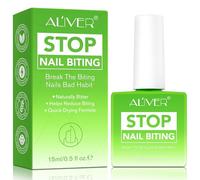 15ML Smalto Amaro per non Mangiare le Unghie,Nails Stop Biting,Migliora l'aspetto Delle Unghie e Delle Cuticole,Anti-succhiamento del pollice ad asciugatura rapida per Adulti e Bambini 3+
