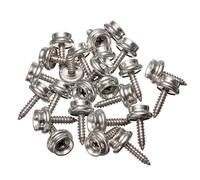 15mm Acciaio Inox Copertura Barca a Pressione Scatto Viti Vite Tela 10/20pcs