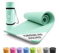 15Mm Materassino Fitness In Schiuma Sport Yoga Pilates Tappetino Ginnastica