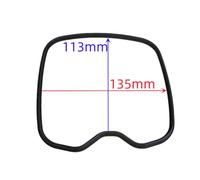 15mm Moto Testata Cilindro Anello In Gomma Guarnizione Guarnizione Vite Paraolio Compatibile Con WH150 CB125E KVXA KTE CBF125 KTT SDH Parti Del Motociclo(CBF Rubber ring 2PCS)