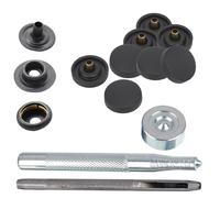 15mm Scatto Bottoni W/O Mano Attrezzo Automatici Tappo IN Plastica Con Metallo