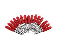 15PC Set/45 Gradi Roland Plotter Cutter Lame Lama del Plotter Taglio Della Taglierina del Vinile Lame Taglio in Metallo Duro Standard 45 Gradi con Tappi Rossi