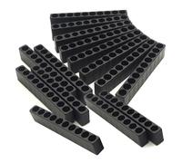 15Pcs 10 Fori Esagonale Fusto Cacciavite Porta Punta Plastica Testa Contenitore