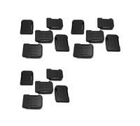 15Pcs 18V Supporti per Batteria Supporti per Scaffali per Scaffali Set di Supporti per Rack per Coperchio di Protezione Della Batteria