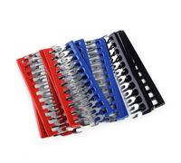 15pcs 400V 10A Fork Shape 12 Positions Barrier Terminal Block Strip Cord Connect