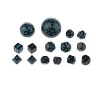 15Pcs Acrilico Dadi Poliedrici Set per MTG DND RPG Del Partito di Gioco Da