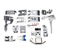 15pcs Piedi Piedi Per Janome Toyota Brother Singer Macchina Da Cucire Domestica (15 pezzi)