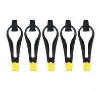 15pcs Power Grip Planer Board Mast clip con rilascio di tensione regolabile, progettato per tenere la linea sicura su pesca a traina e attrezzatura da pesca Outrigger (L 5 pezzi)