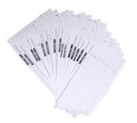 15pcs Pre Punched Card Kit Set fit for Brother KH260 Knitting Needlework Machine