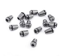 15pcs Set di Pinze di Alta Precisione ER20 Collet per Fresatrici e Torni CNC 1-13mm