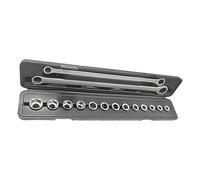 15Piece Cricchetti Chiave Chiave Raccolta Adatto per Riparazioni Efficienti & Assemblaggio Strumento Combinazione Hardware Domestico Strumenti di Riparazione Automobilistica
