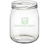 15PZ BARATTOLO IN VETRO CC.580 BOCCA 82: