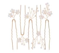 15Pz Fermagli Dorati Decorati Con Per Acconciature Sposa