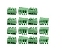 15pz LC1 AC300V 8A 3,81 mm passo 5P PCB blocco terminale collegamento filo
