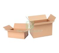 15PZ SCATOLA CARTONE IMBALLAGGIO MOD.3 ONDA DOPPIA MM 500X400X300: