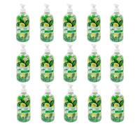 15pz SVELTO DETERSIVO PIATTI A MANO succo limone verde tappo dosatore450ml