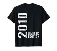 15th Birthday Gifts Boy Girl 15 Years Old Vintage 2010 Maglietta