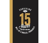 15th Year Work Anniversary: Employee Appreciation Gift for Job Milestone of 15 Years of Service