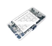 15Values 200PCS/LOT Electrolytic Capacitor Organization Storage 0.1-220uF Capacitors Assortment Box Kit RRBXXUYN