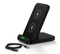 15W Android Wireless Charger Stand Fast Charging Compatibile per Motorola | Edge 2026 2025 2024 2023/Edge 70 Ultra 60 Pro/Razr/Razr 60 Pro/X70 Air/X50 Ultra/X40/Moto G Stylus 5G 2026/G Power 2025 2024