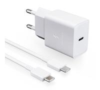 15W Caricabatterie Cavo di Ricarica USB C per Samsung Galaxy A54 A53 A52 A51 A34 A33 A14 A13 M54 M53 M34 M33 S23 S22 S21 S20 S10 S9 S8 Plus, Caricatore Rapido con Tipo C Cavo di Ricarica Veloce 1,5M