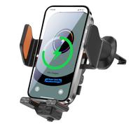 15W Fast-Charging Wireless Car Phone Charger with Vehicle Mount, Portable Air Vent Phone Holder, Secure Cellphone Cradle for Cars, Trucks, SUVs, and Daily Commuting Convenience