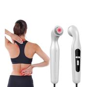 15W Massaggiatore ad Ultrasuoni, Apparecchio per Fisioterapia ad Ultrasuoni, Timer da 15 Minuti + 3 Velocità Regolabili, per il Rilassamento dei Muscoli e la Cura Delle Articolazioni