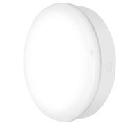 15W Rotondo Superficie LED Paratia di Emergenza Con Sensore Ip65 3000K Bianco