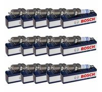 15x BOSCH Candela Doppio Platino per BMW 3er Compatto E46 316 Ti Audi A6 4F2 C6