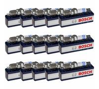 15x BOSCH Candela Doppio Platino per JAGUAR S-TYPE X200 3.0 V6 Volvo C30 533