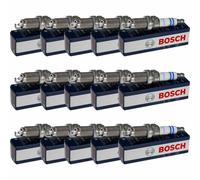 15x BOSCH Candela Doppio Platino per VW Polo 9N_ 1.4 16V Seat Ibiza III 6L1
