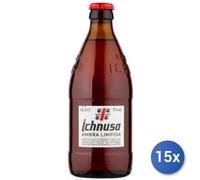 15x Bundle Ichnusa Birra Bottiglia 45Cl Ambrata Vetro