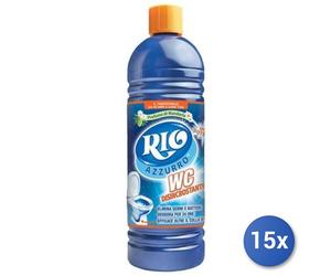 15x Bundle Rio Casa Mia Wc Azzurro Ml 750