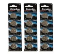 15x CAMELION CR2450 Batterie A Bottone Al Litio 3V 550mAh Per Chiavi Auto