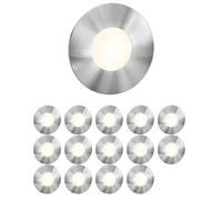 15x luce LED per scale/apparecchio da incasso FEX per uso interno ed esterno [EEK: F]