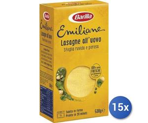 15x Multipack Barilla Emiliane Uovo 199 Lasagne G500