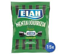15x Multipack Caramelle Elah Menta Liquirizia 900 Gr150