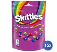 15x Multipack Caramelle Skittles Wildberry Gr 136