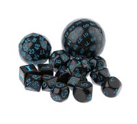 15x Poliedrici Dadi Digitali D100 D60 D30 D24 D20 D16 D12 D10 D8 D7 D5 D4