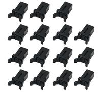 15x Touch Top Coperchio Pattumiera Chiusura in Plastica Ricambio Riparazione Compatibile con Brabantia da 3 a 50 Litri Touch Coperchio Bin Auto Occhiali Da Sole Set Nero