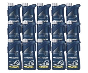 15X1 Litro Originale MANNOL Olio Catena Kettenöl