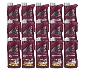 15X1 Litro Originale MANNOL Olio Del Cambio Maxpower 4X4 75W-140 API GL 5 LS