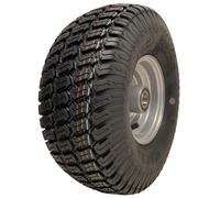 15x6.00-6 Erba Tosaerba Ruota Wanda 4ply P332 Pneumatico Acciaio Cerchio 25mm