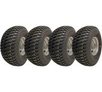15x6.00-6 Erba Tosaerba Ruote 4ply P332 Pneumatico Su Cerchio 20mm Cuscinetti (